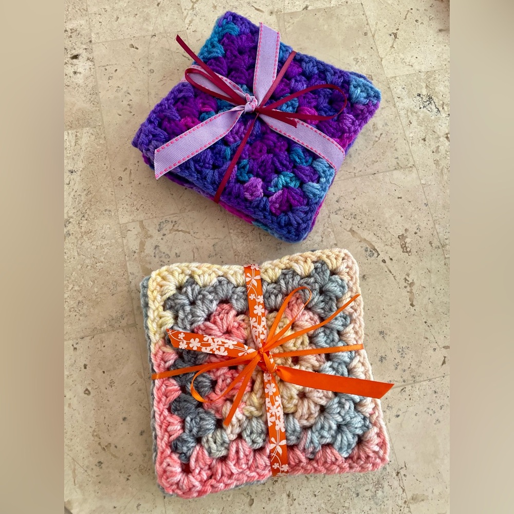 Crochet Coasters Set